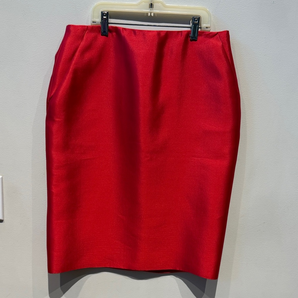 Harvey Faircloth silk and wool blend skirt